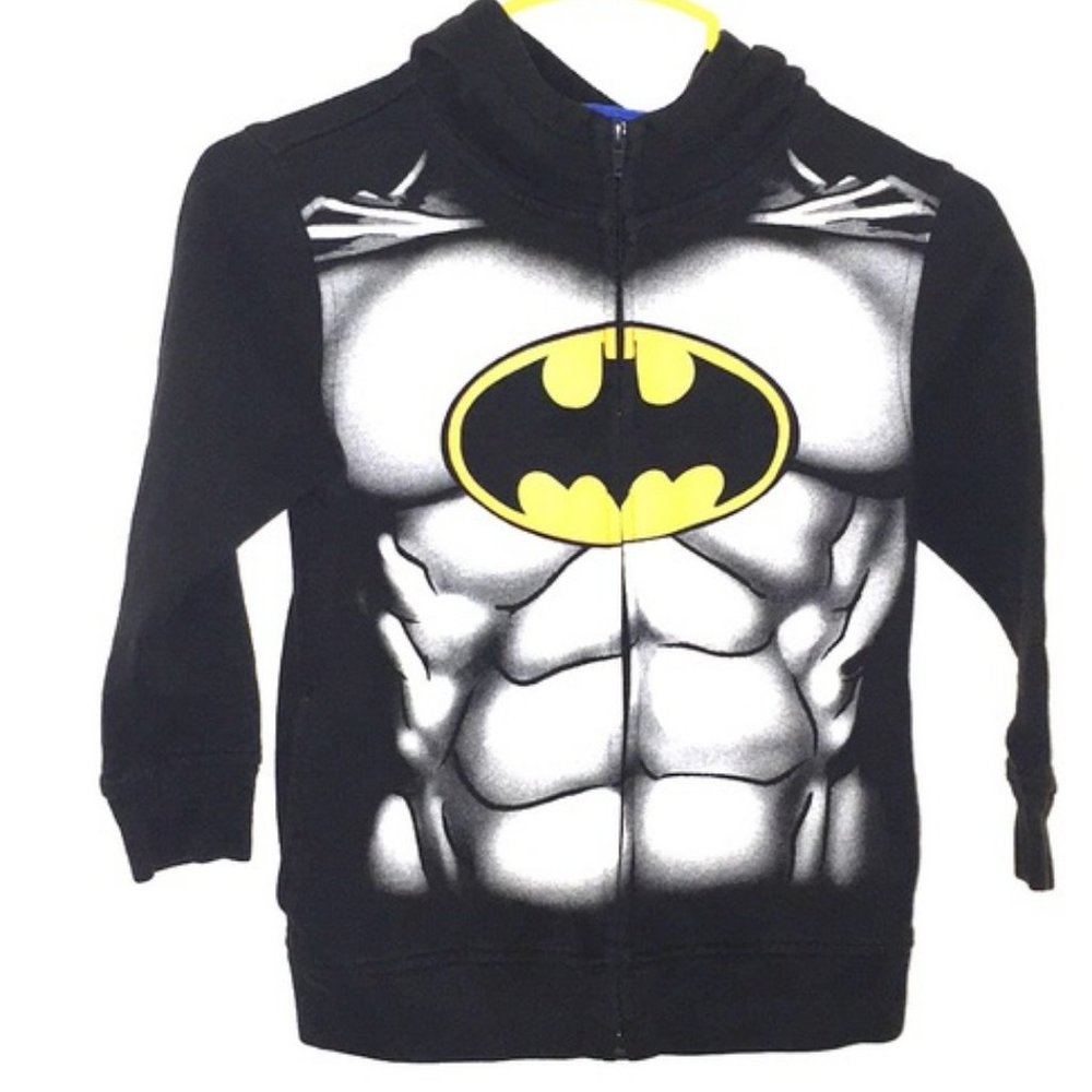 Batman zip-up hoodie jacket 4T